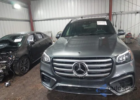 2025 Mercedes-Benz Gls 450 4Matic из США, поврежденный, VIN 4JGFF5KE3SB381490